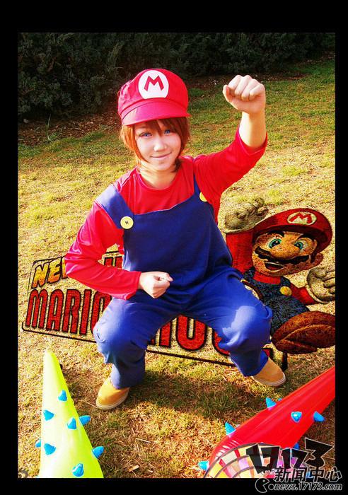娘化?搞基? 各种版本的马里奥COS