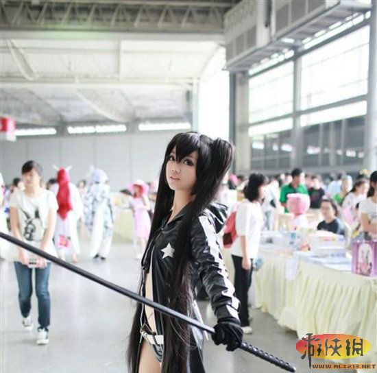 形似手办有<em>木</em>有15岁小萝莉黑岩射手COS_游戏