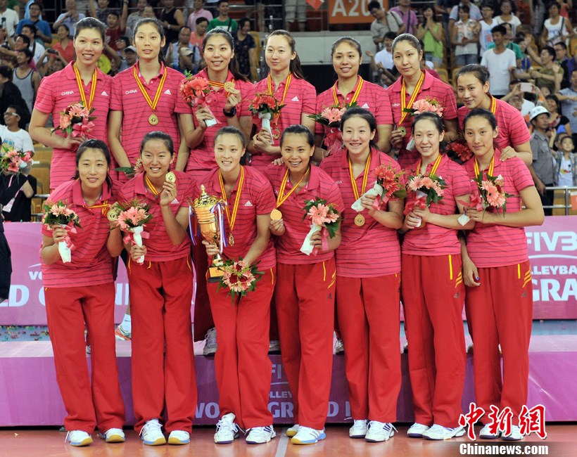 <em>2013</em>世界<em>女排</em>大奖赛武汉站中国<em>女排</em>夺冠_天津