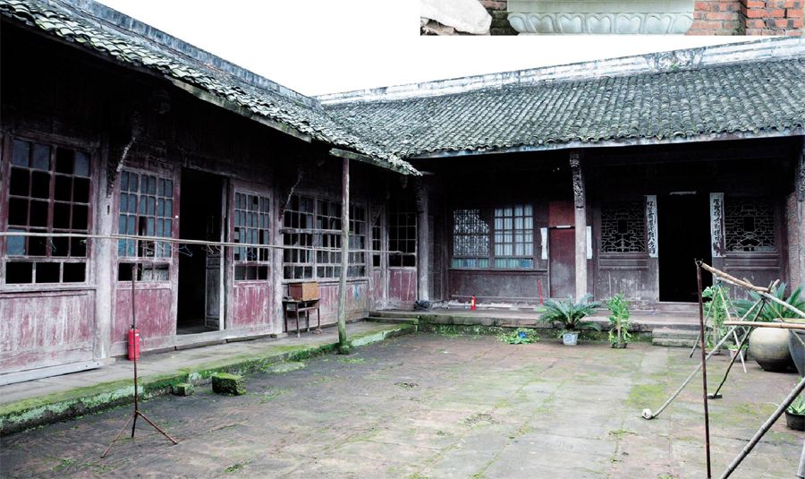 潼南踏水桥大院 深处忆沧桑(图)