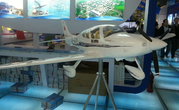 渭南卤阳湖飞机模型