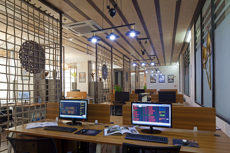 艺术空间--王裕军设计公司办公室环境