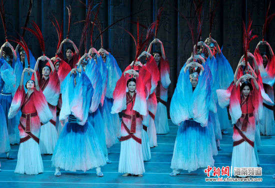 国内首次原创大型舞剧《孔子》在海口上演_海南频道_凤凰网