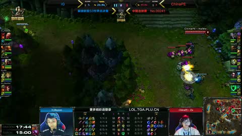 LoL 2015夏季赛LPL晋级赛VG TOP10精彩镜头