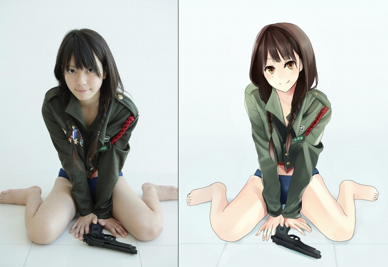 让二次元人物出现在三次元 三次元和二次元