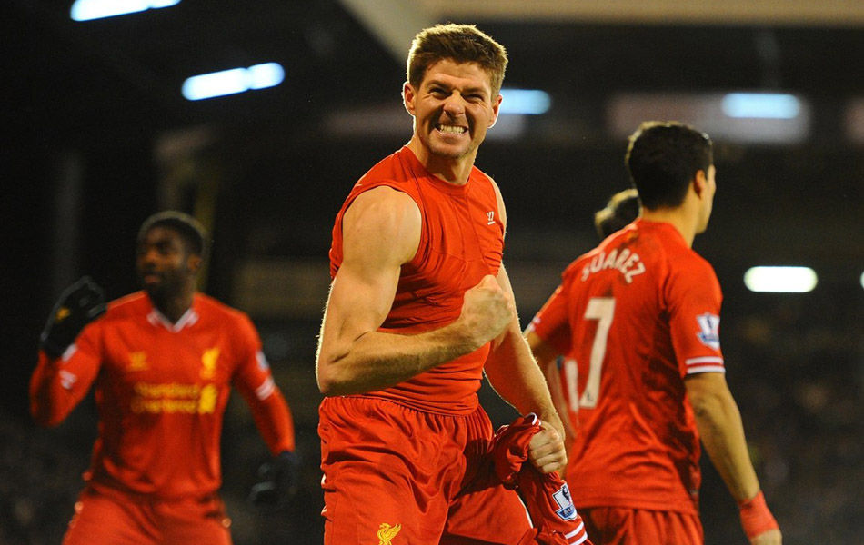 英超-斯图建功杰拉德点球绝杀 利物浦3-2逆转|