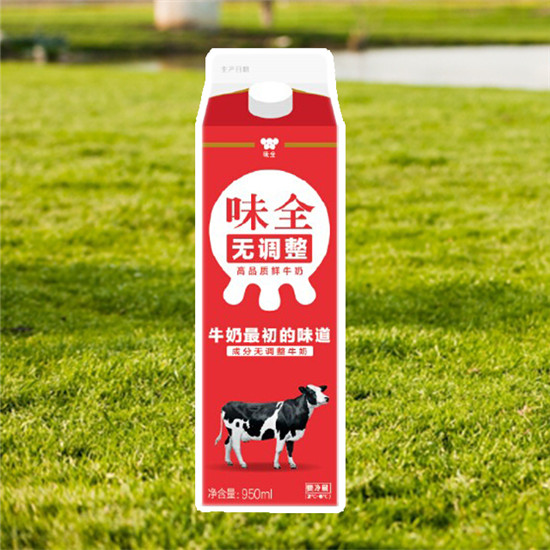 台湾   味全 无调整高品质鲜奶