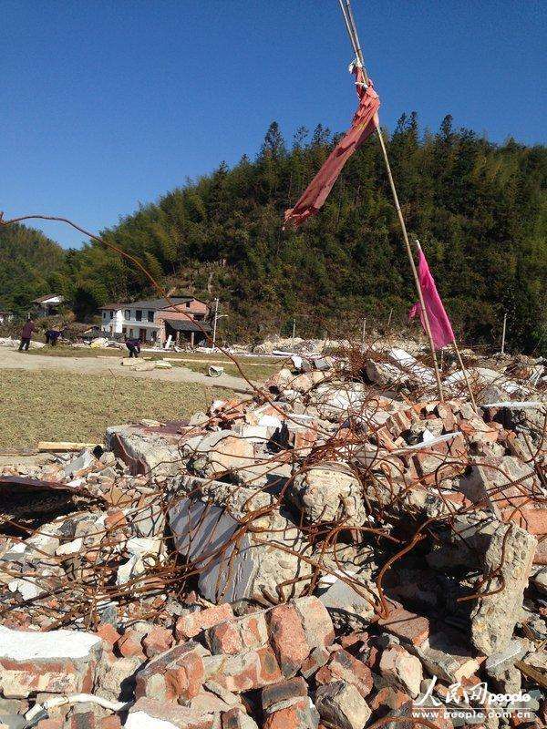 湖南株洲一希望小学被强拆 记者还原全过程(图