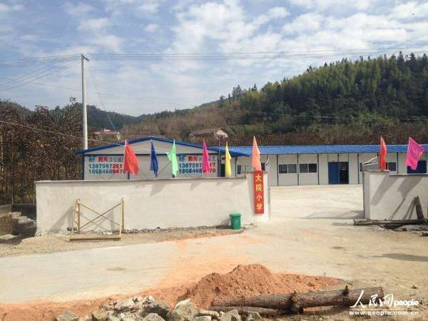 湖南株洲一希望小学被强拆 记者还原全过程(图