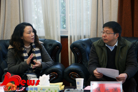 湖南人文科技学院代表团来校访问_教育频道_