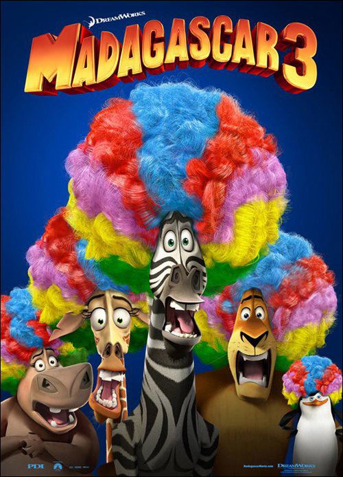 《马达加斯加3:欧洲大围捕》曝预告片 动物巡
