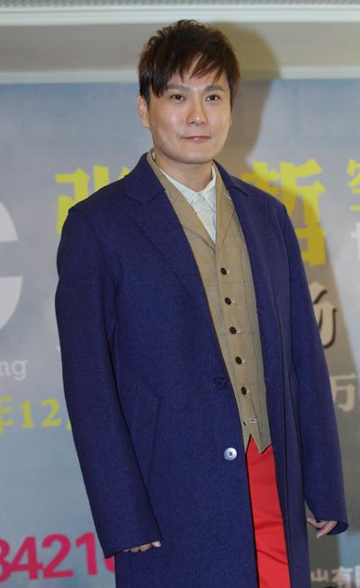 张信哲启动2013世界巡演 嘉宾挑选很犯难