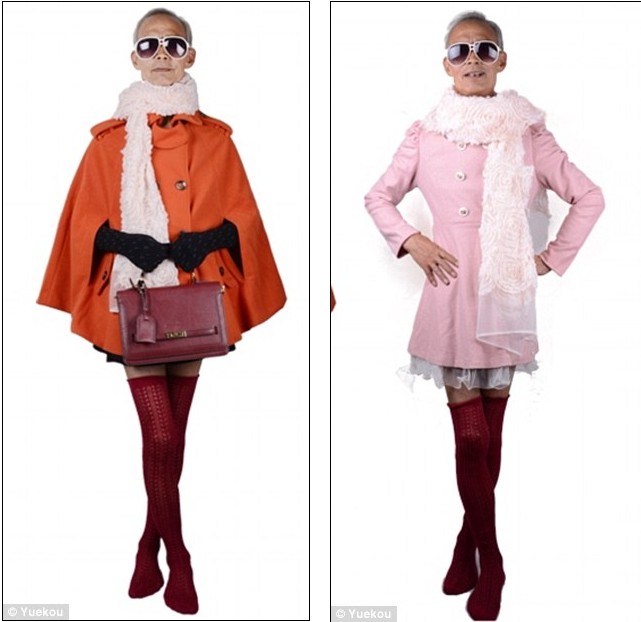 72岁 外公 做淘宝女装 模特 引外媒关注