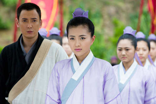 包文婧加盟《笑傲江湖》 最美尼姑新鲜出炉