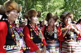 珠峰文化旅游节上藏族服饰的盛会（图片来源：国际在线  摄影：张雪梅）