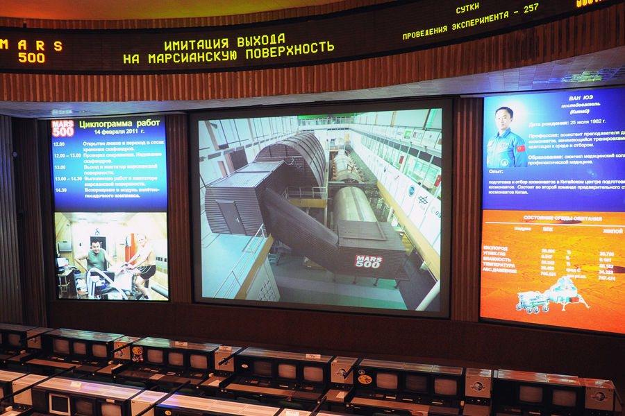 中国志愿者参与登陆火星试验[高清大图]