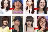 这些韩国女星登上韩国网友评选的“最不想看到的素颜”，也许是因为素颜和化妆差别太大了，大家都不愿意破坏了偶像在心中的美好形象，所以宁愿不要看！