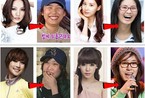 韩国女星化妆术堪比易容术 素颜反差大超越中国女星