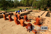 袛园精舍也是佛讲阿弥陀经的地方。（图片来源：凤凰网华人佛教  摄影：丹珍旺姆）