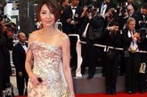 2008年5月20日，杨紫琼选择Elie Saab礼服出席第61届戛纳电影节。