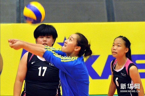 <em>中国</em>国家<em>女排</em>与澳门<em>青少年</em>交流[高清]_体育频