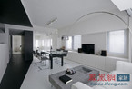 日系黑白极简主义式公寓亮相 领略单色空间的独特美感 