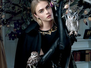 鸟比人抢眼 玛百莉2013秋冬广告大片