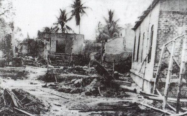 孟加拉国解放战争中被巴基斯坦士兵枪杀的无辜