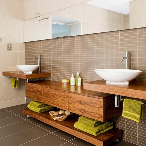 木质卫浴间设计 个性浴室享受高端生活
