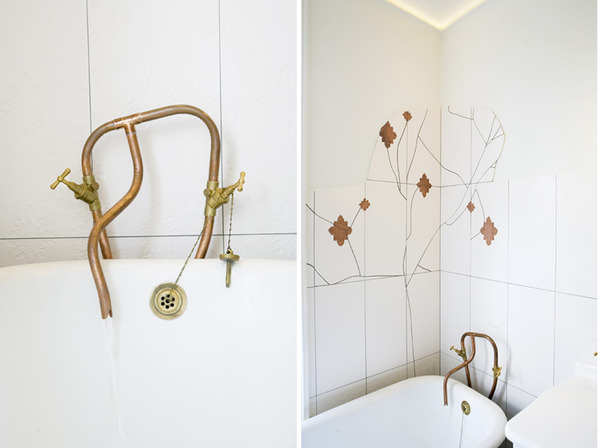 bo reudler私人浴室设计 水光影自然融合镜子成亮点