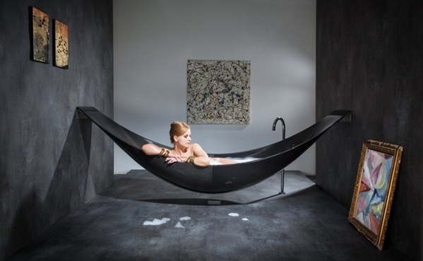 首创吊床浴缸设计 给你如公主般的至尊卫浴享受