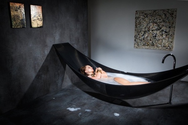 首创吊床浴缸设计 给你如公主般的至尊卫浴享受