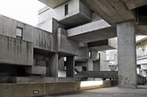 Habitat 67集合住宅外观图。 （实习编辑李丹）