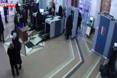 俄火车站爆炸前最后画面