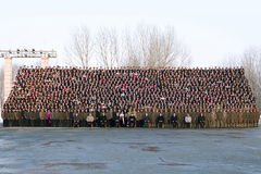 金正恩一日拍10张大合照