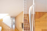     葡萄牙设计机构OODA改造的一处叫做“227 flat”的海边双层住宅。室内更换了全新的木制地板、门、家具和楼梯，墙壁和天花板涂白色漆料，以增加反光并且使室内看起来更为宽广。开放的楼梯间位置设有一个网状吊床，提供了额外的休闲放松空间。(实习编辑：李黎星)

