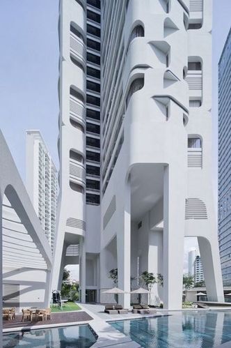 绝妙的无棱角流畅外观 来自新加坡的Ardmore公寓