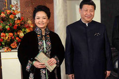 习近平着中式服装出席晚宴