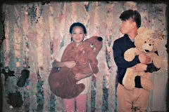 摄影师把自己PS进女友童年照