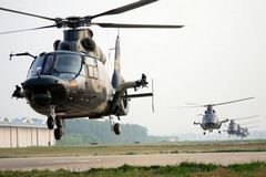 武直10机群五一期间紧急出动