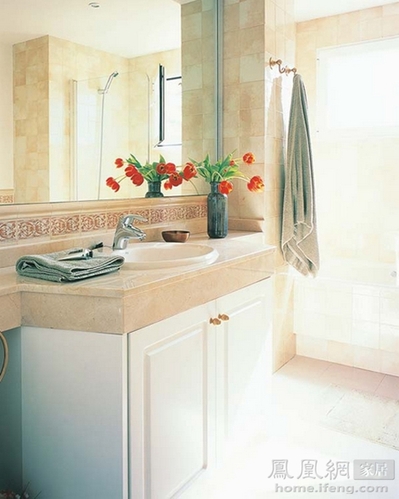 “鲜花”自盛开 24款浴室洗手台设计和谐搭配手册