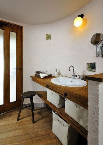 回归自然生态生活 经典原木色日式卫浴间设计