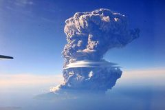 2万米高空的火山灰