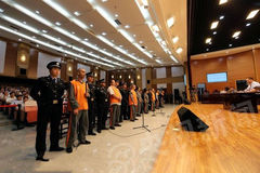 驾车冲撞天安门金水桥案6月13日庭审照片