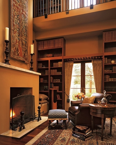 复古的优雅奢华 十款欧式书房演绎经典魅力