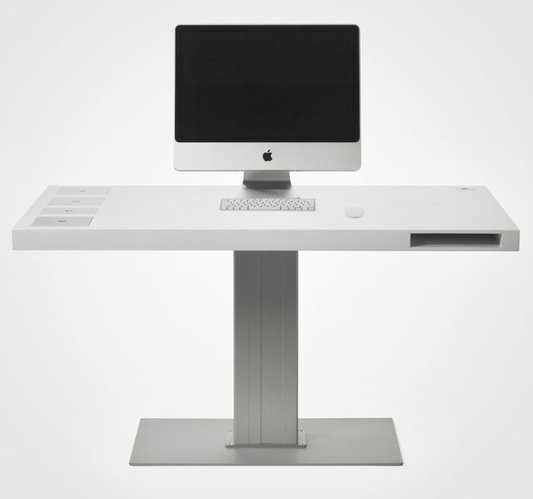 将创意搬进工作中  18个电脑办公桌设计  
