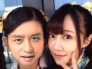 邓超遭PS撞脸SNH48美少女 网友：好有父女相(图)