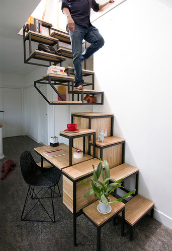 创意阁楼楼梯设计 走在创意里