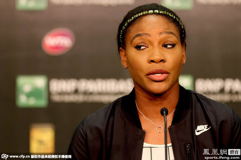 小威时隔14年重返印第安维尔斯 出席发布会变