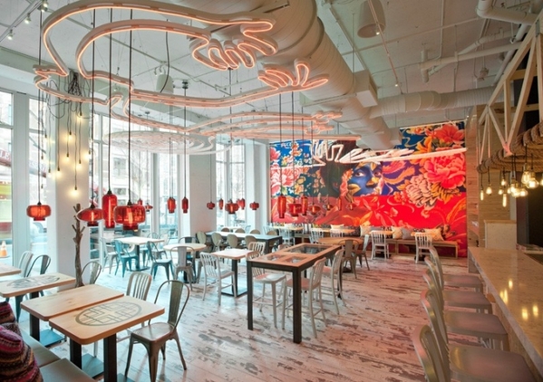 吃什么都梦幻 华盛顿China Chilcano中餐厅室内设计
